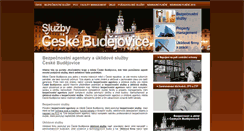 Desktop Screenshot of bezpecnost-uklid-ceskebudejovice.cz